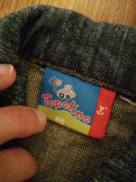 Riflová bunda, topolino,80