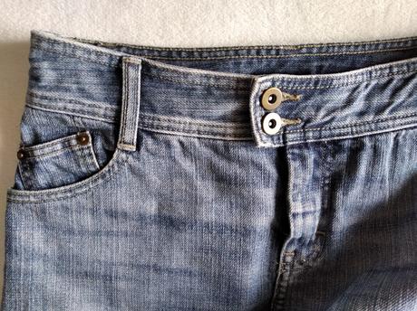 Rifľová minisukňa, h&m,36