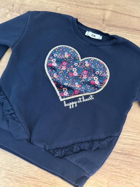 Modrá mikina, c&a,122