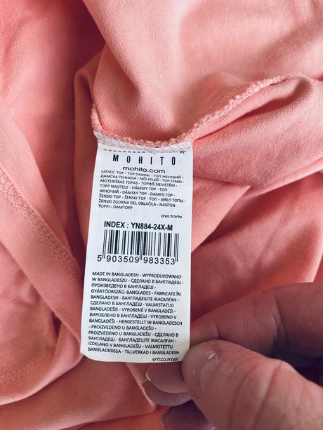 Marhuľkový top tielko bez rukávov mohito, mohito,m