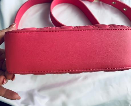 Ružová crossbody mexx kabelka,