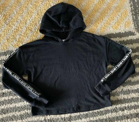 Zateplená crop mikinka 146/152, c&a,146