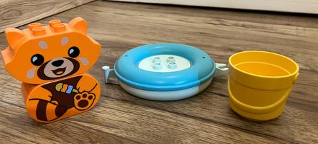 Lego duplo panda červená, 