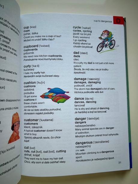 Anglický slovník pre malých školákov, 