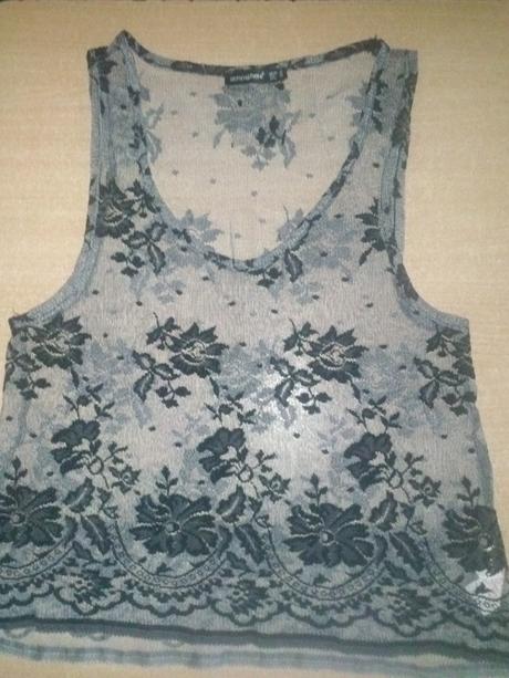 Cipkovany top s/m, xs