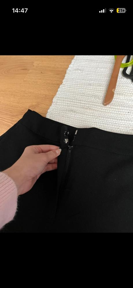 Čierne široké nohavice/ voľné nohavice, amisu,m