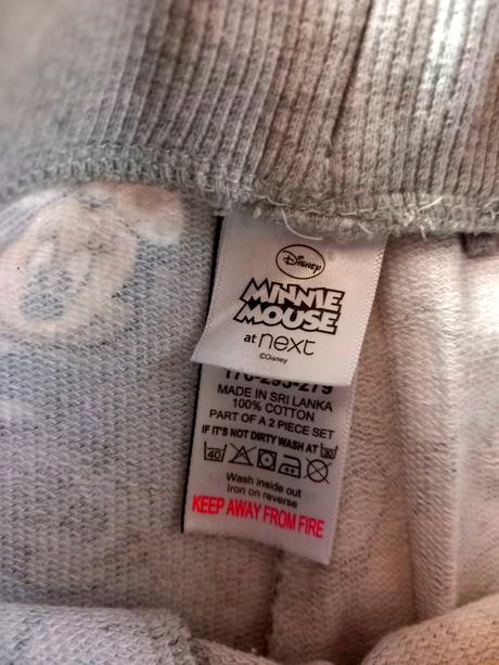 Teplaky pudlače minnie disney, next,80