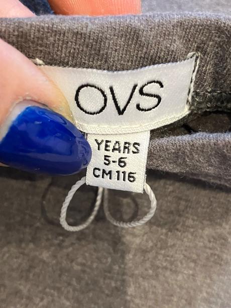 Dievčenské sivé legíny ovs (4-5 r.), ovs,110 / 116