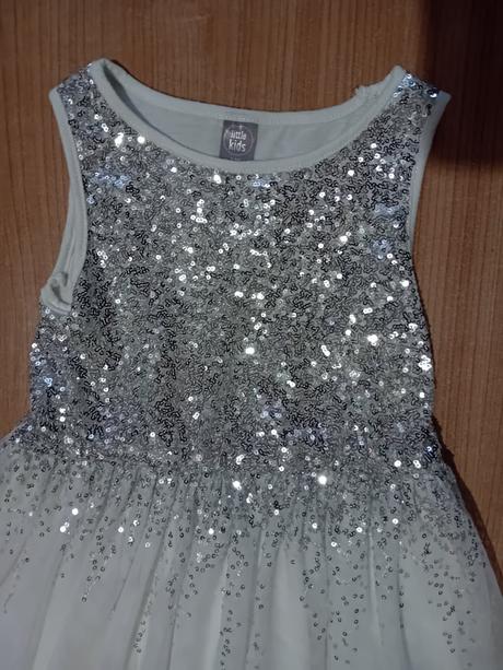Dievčenské šatočky s flitrami, little star,128