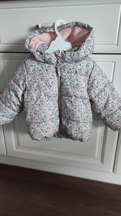 Kvietkovana bunda, h&m,80