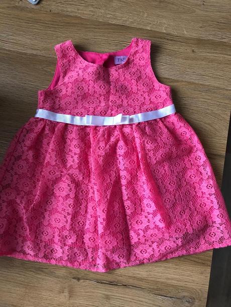 Ruzova krajkove saty 86 f&f, f&f,86