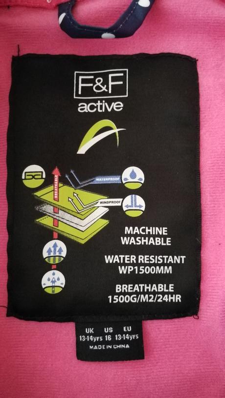 Lyžiarska bunda 13-14 r/s, active,164