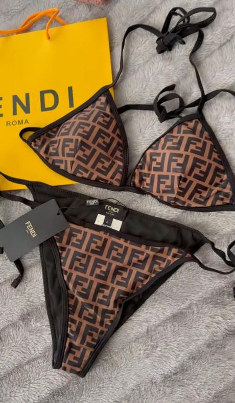 Dámske dvojdielne plavky fendi, m