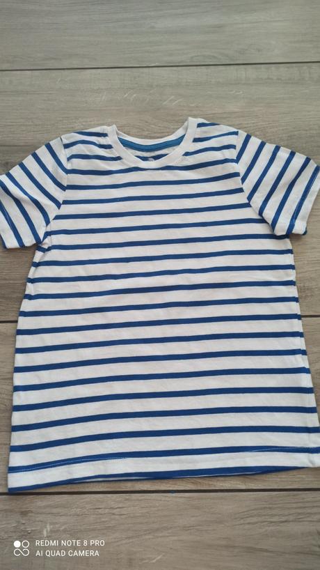 2x tričko nenosené 110/116, lupilu,110