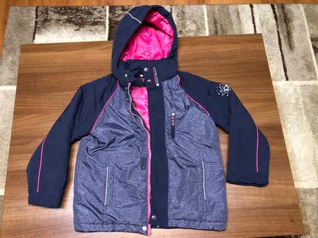 Zimná bunda s odopínateľnou mikinou, 128