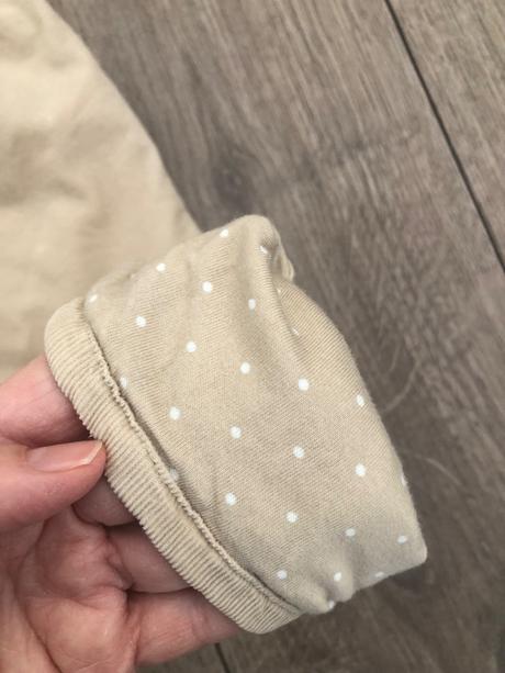 Zateplené nohavice, h&m,92