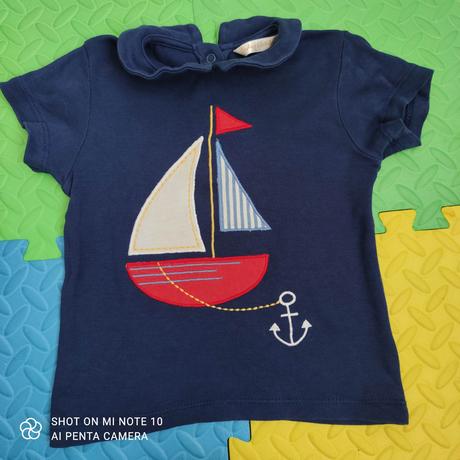 Krasne polo tričko top stav, m&co,98