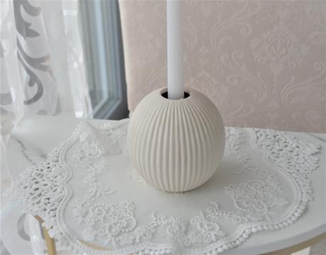 Keramický svietnik,