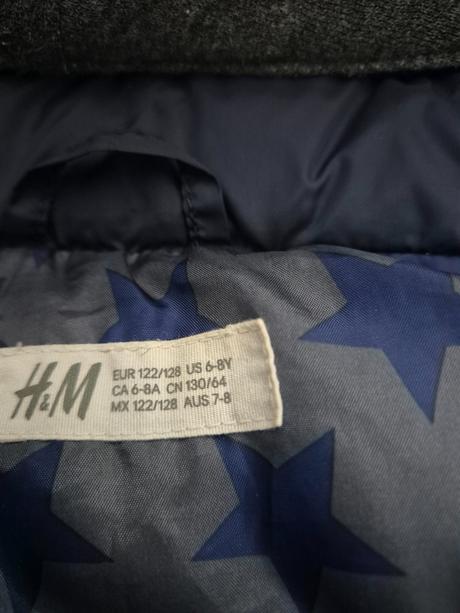 Vestičky hm- 2ks, h&m,122