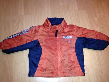 Oranžová prechodná bunda, 80