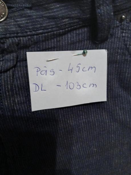 Tmavomodré  nohavice, xl