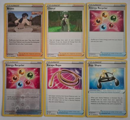 Pokémon karty "battle styles" (4),