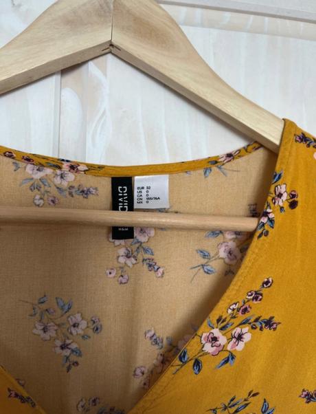 Krásne letné kvetovane šaty, h&m,xs