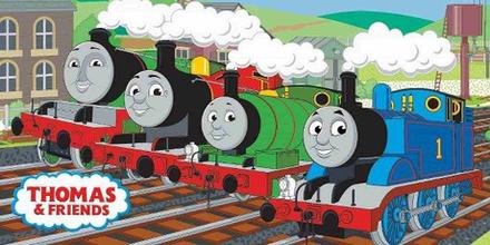 Skladom detská osuška thomas - vláčik tomáš, 