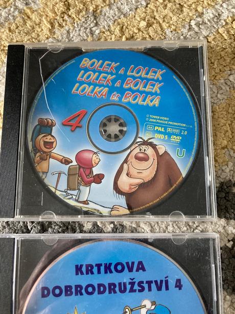 Dvd bolek a lolek a krtkova dobrodružství,
