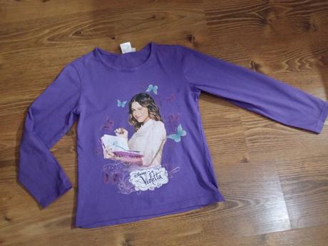 Tričko fialové violetta, disney,152