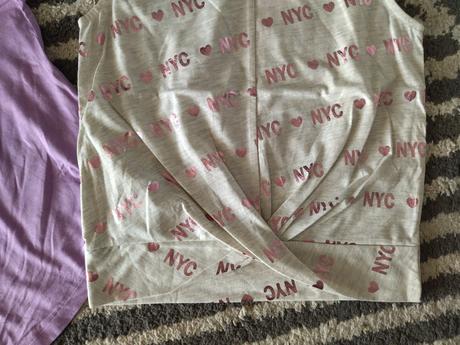 Tielka nyc a fialové 146/152, c&a,146