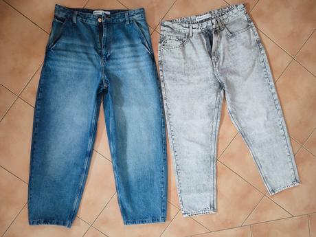 Pánske rifle, bershka,40