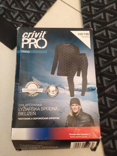 Lyžiarska spodná bielizeň, crivit,122