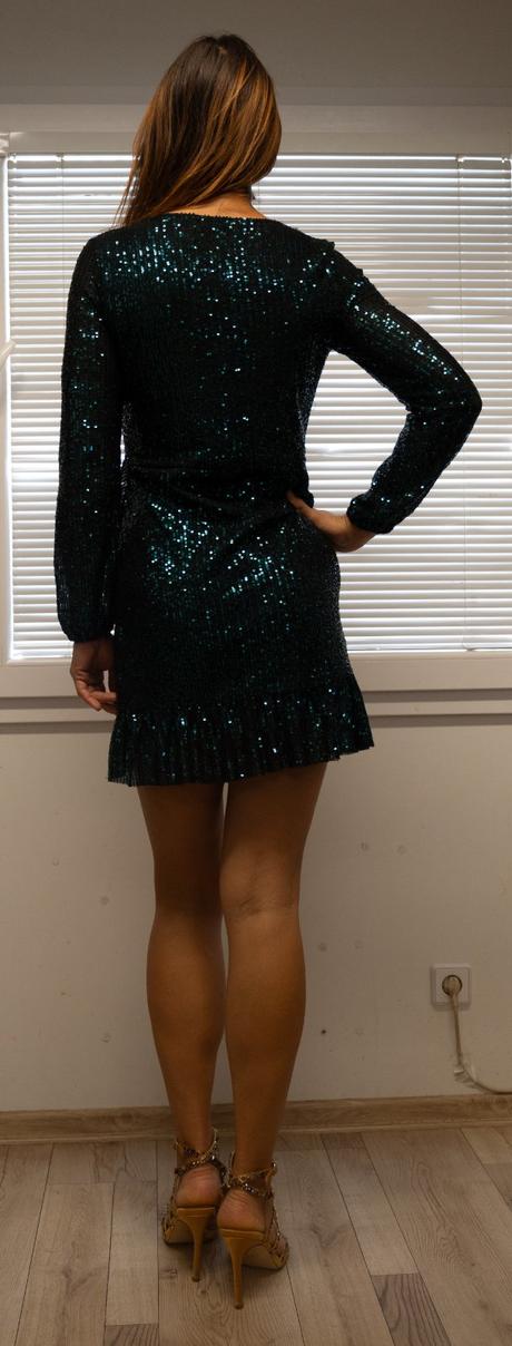 Spoločenské šaty - krátke, 36