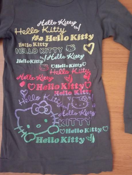 Tričko hello kitty, h&m,158