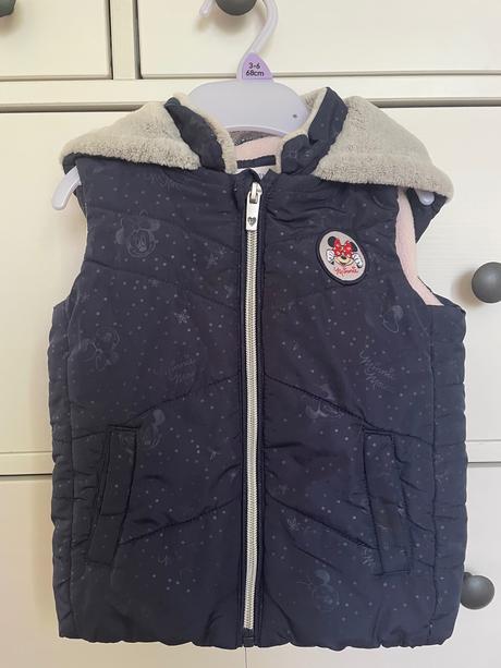 Zateplena vesta minnie mouse 86, 86