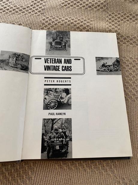 Veteran and vintage cars peter roberts paul hamlyn,