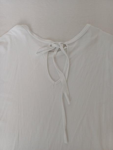 Biele oversize tricko,