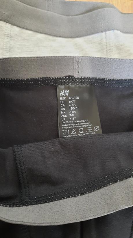 Boxerky 2x, h&m,122