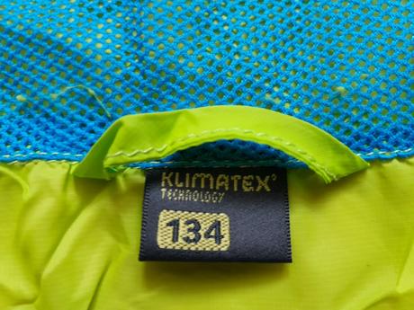 Cyklistické nohavice a bunda  134, klimatex,134