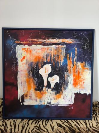 Ručne maľovaný obraz,