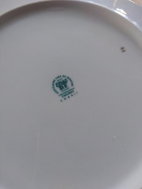 Retro porcelanové taniere  tri gracie 5ks, 