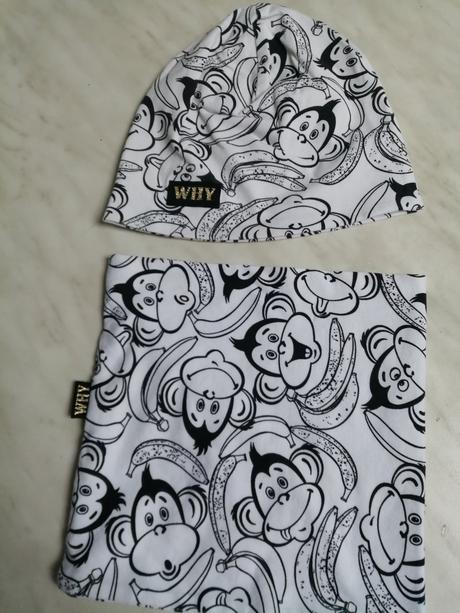 Čiapka, nákrčnik, súprava, 104