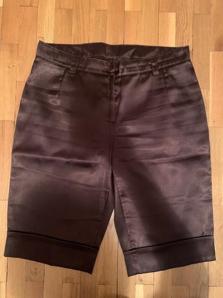 Čokoladovohnedé kraťasy, l