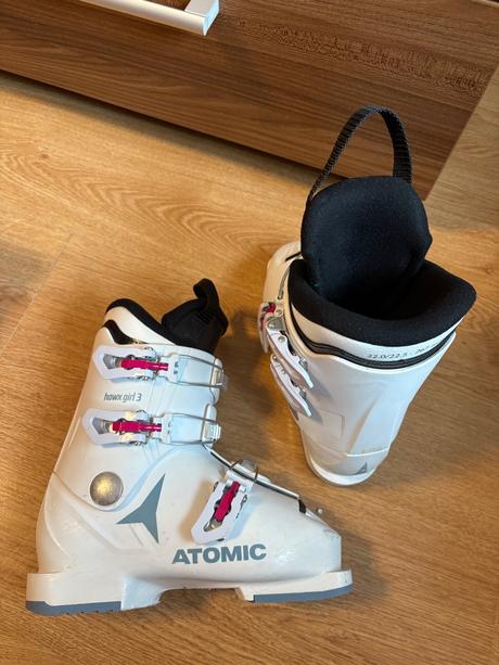 Lyžiarky atomic girl 22-22,5, atomic,22