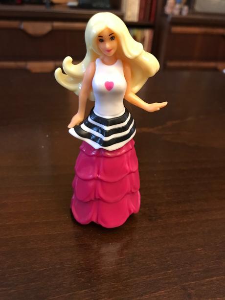 Barbie mala, skladacia, 11 cm výška,