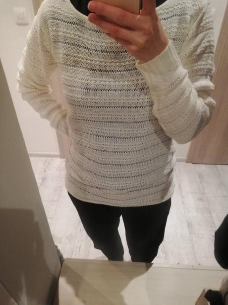 Biely sveter only, only,m