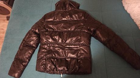 Dámska čierna bunda, calliope,xl