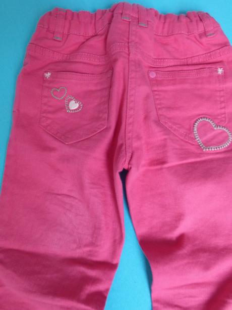 Ružové nohavice, c&a,122