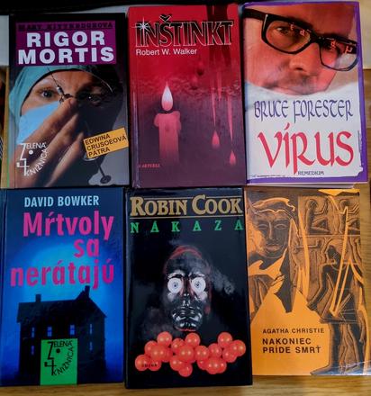 Krimi/detektívky s lekárskou tematikou, 